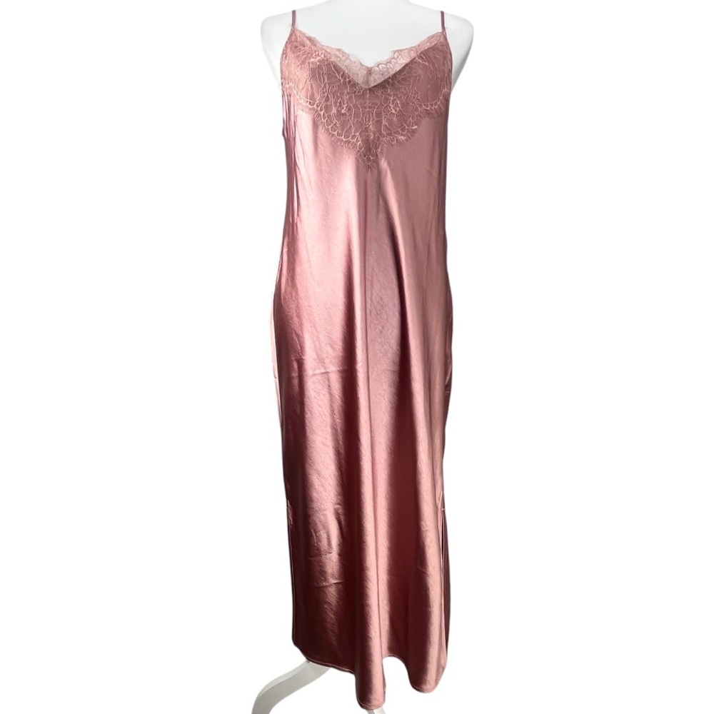Soma Pink Satin Chemise